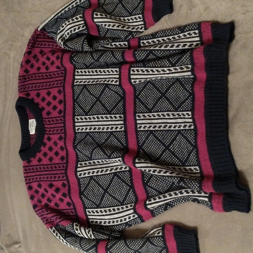 Vintage knitted sweater, Koret City Blues